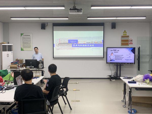 南京投石首个大学机械互动装置课程在南京信息职业技术学院开营